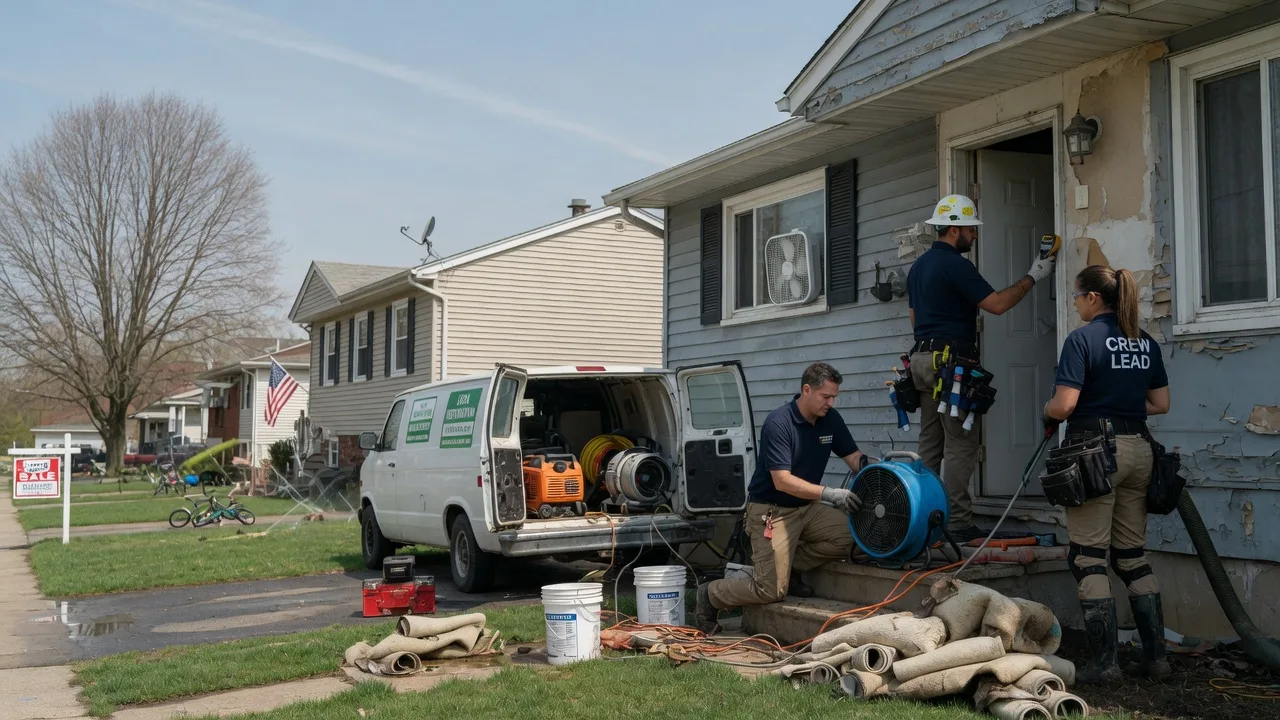 Flood Cleanup in Shamokin, PA near me
